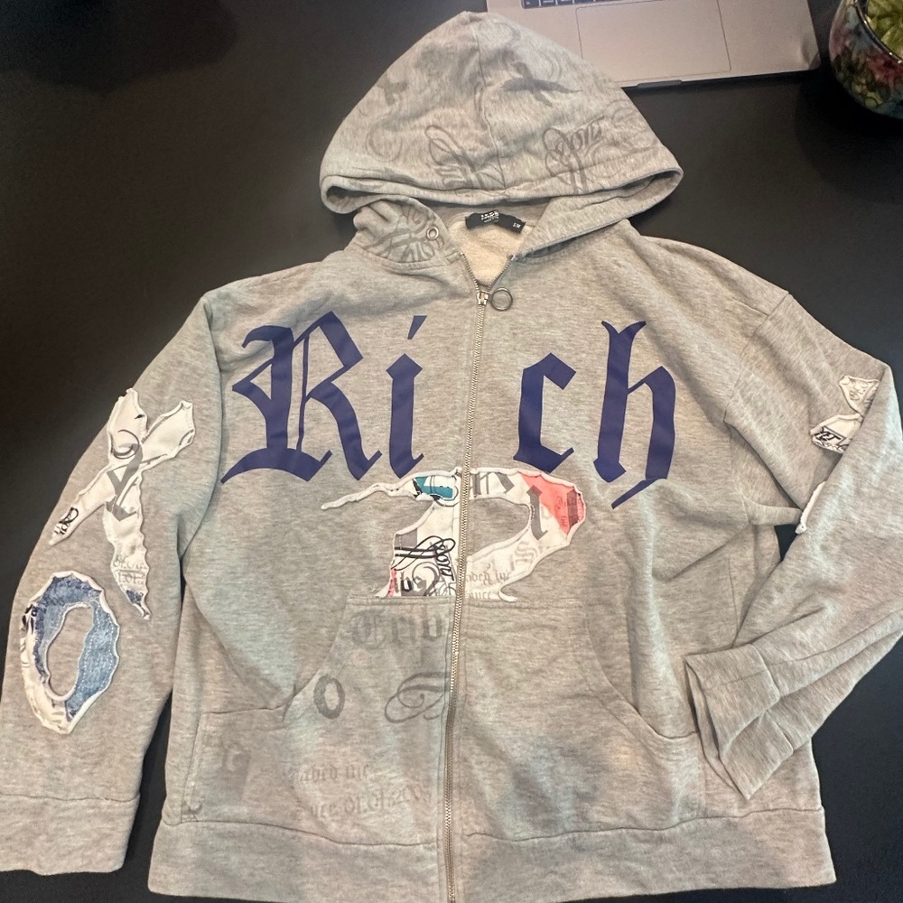 Jaded London zip up